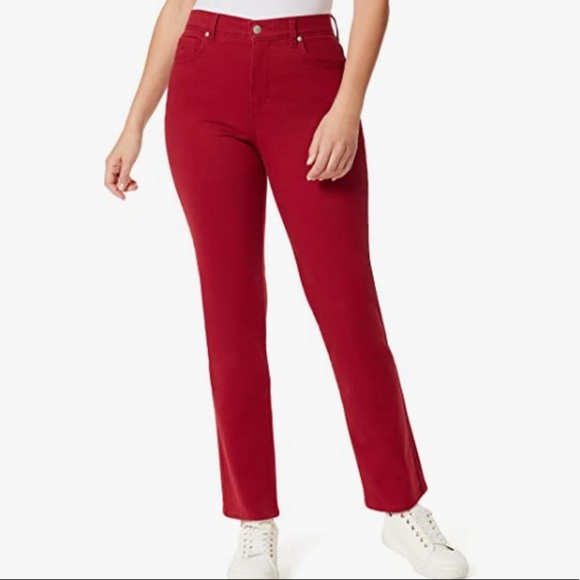 Gloria Vanderbilt 18 Short Womens Amanda Classic High Rise Tapered Jean - Picture 2 of 8